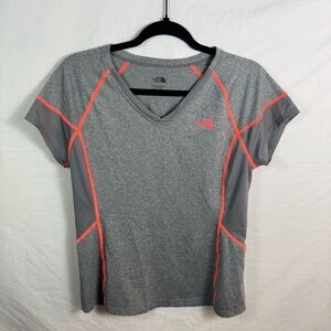 The North Face Gray and Orange Active Top Women’s Size M